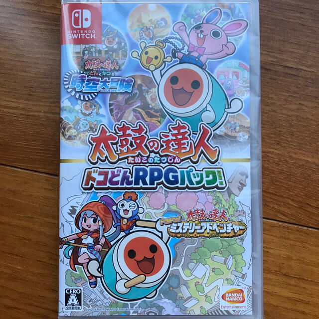 新品・未開封　太鼓の達人 ドコどんRPGパック！ Switch