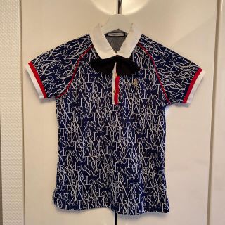 マークアンドロナ(MARK&LONA)のぽぽぽ様専用、MARK&LONA❤️💙⛳️レディースポロシャツ36(ウエア)