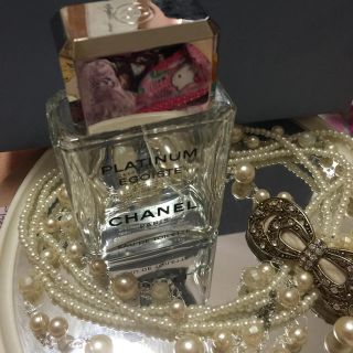 シャネル(CHANEL)のCHANEL♡エゴイストプラチナム♡空瓶(香水(男性用))