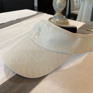 マークアンドロナ(MARK&LONA)のMARK&LONA🧢サンバイザー美品⛳️メンズ(ウエア)