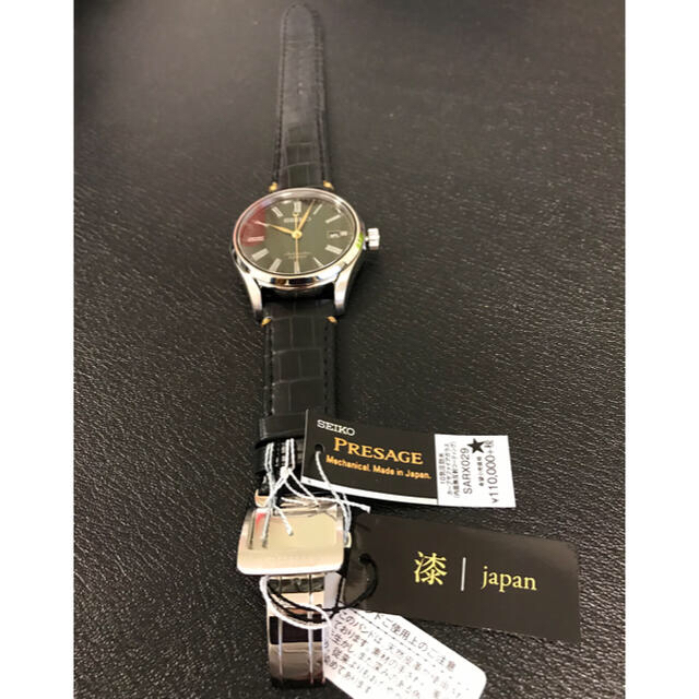 超目玉価格 新品❗️セイコー プレサージュ SARX029 漆ダイヤル 自動巻