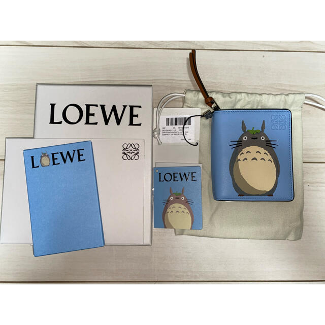 LOEWE(ロエベ)のLOEWE トトロ コラボ 財布 コンパクト ジップ ウォレット レディースのファッション小物(財布)の商品写真