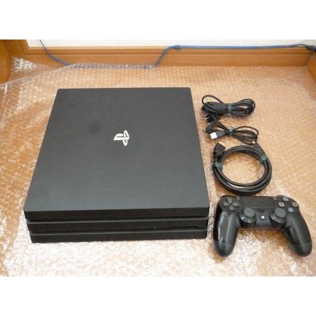 値下！PS4 Pro★CUH-7200B B01★ジェットブラック★