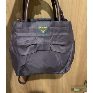 プラダ(PRADA)のPRADA リボン　ショルダーバッグ(ショルダーバッグ)