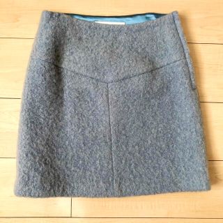 スピックアンドスパン(Spick & Span)のspick&span スカート　シャギースカート　ミニスカート(ひざ丈スカート)