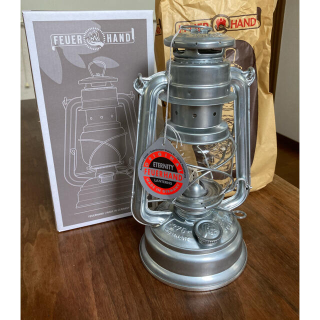 【新品・未使用】Feuerhand Lantern 276 Zink