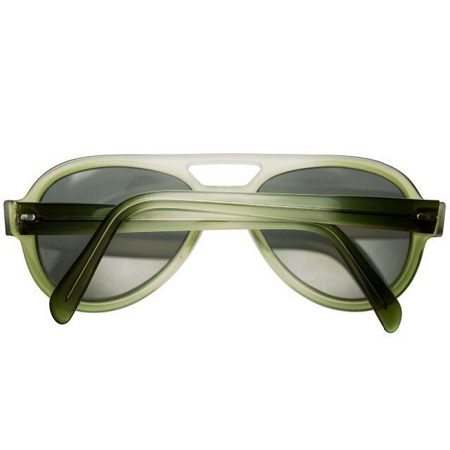 極美デッドUSAヴィンテージSROアビエイターティアドロップサングラスミリタリー メンズのファッション小物(サングラス/メガネ)の商品写真