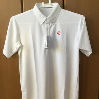 ホンマゴルフ(本間ゴルフ)のホンマゴルフ　新品未使用　白　半袖ポロシャツ　LLサイズ(ウエア)