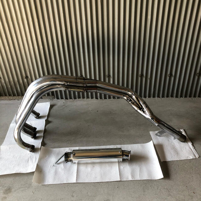 ホンダ - BASE管 ベース管 CBX CBX400F マフラー 42.7πの通販 by ホンダ - BASE管 ベース管 CBX CBX400F マフラー 42.7πの通販 by