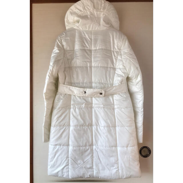 ホワイトコート　Lサイズ　SELF SERVICE  ポリエステル100% レディースのジャケット/アウター(ロングコート)の商品写真