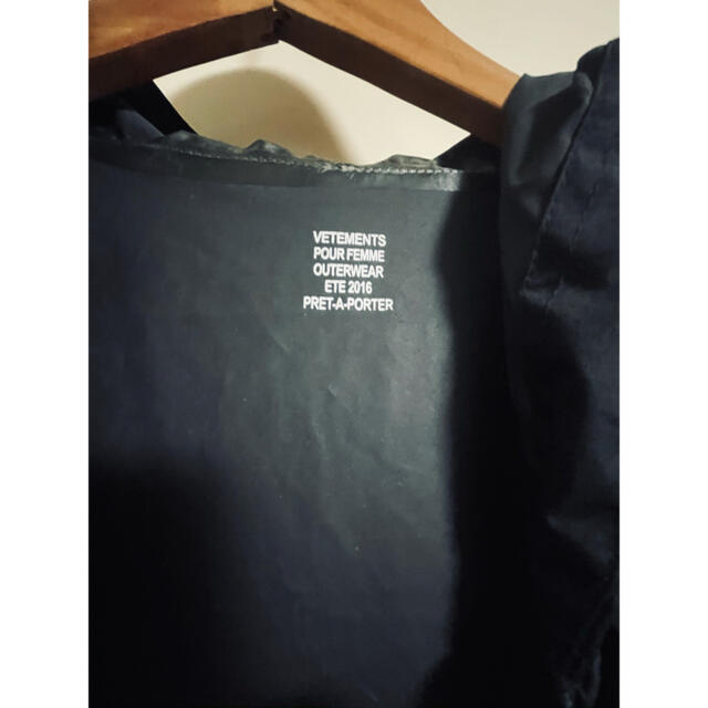 Balenciaga(バレンシアガ)のカー様専用最終値下げ vetements  レインコート メンズのファッション小物(レインコート)の商品写真