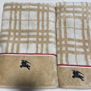 バーバリー(BURBERRY)のバーバリー  バスタオルセット　★新品未使用★(タオル/バス用品)