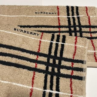 バーバリー(BURBERRY)のバーバリー  フェイスタオル／ハンドタオルセット　★新品未使用★(タオル/バス用品)