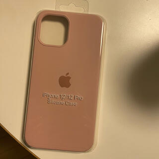 アイフォーン(iPhone)のiPhone 12 12Pro  シリコーンケース　ピンク(iPhoneケース)
