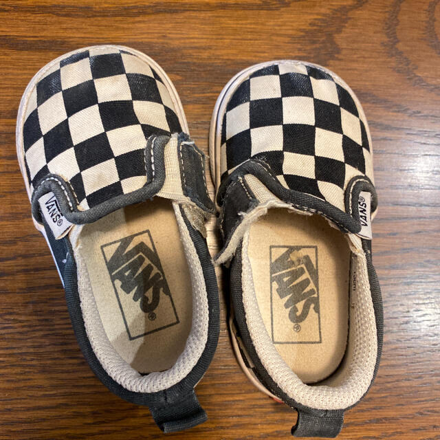 VANS(ヴァンズ)のバンズ　スリッポン　13センチ キッズ/ベビー/マタニティのベビー靴/シューズ(~14cm)(スリッポン)の商品写真