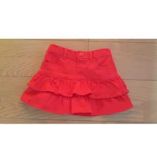 ベビーギャップ(babyGAP)のbabyGAP スカート 赤 110(スカート)