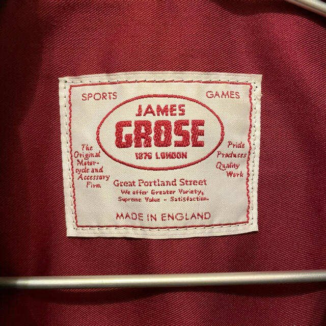 James Grose Cow Leather Manila 34【品】ライダースジャケット