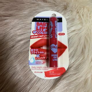 メイベリン(MAYBELLINE)のメイベリン ニューヨーク リップクリーム カラー 06 パッション レッド　新品(リップケア/リップクリーム)