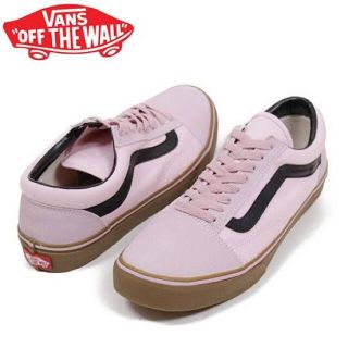 ヴァンズ(VANS)の値下げ！VANS  オールドスクールPINK/BLACK(スニーカー)