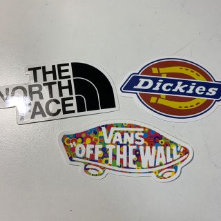 ザノースフェイス(THE NORTH FACE)のVANS ザ・ノースフェイス Dickies ステッカーセット(シール)