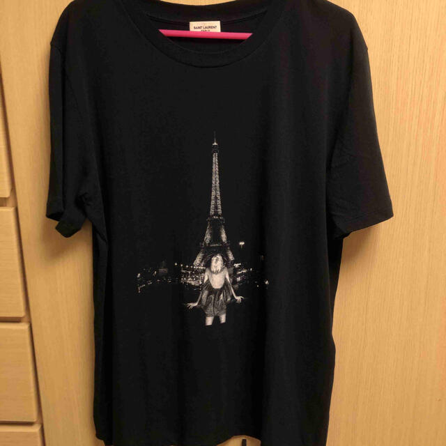 メンズ正規 19SS Saint Laurent サンローランパリ Tシャツ
