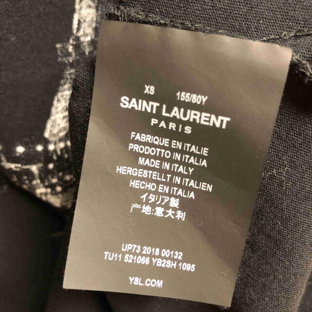 Saint Laurent - 正規 19SS Saint Laurent サンローランパリ Tシャツの