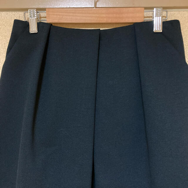 TOMORROWLAND(トゥモローランド)のトゥモローランド　ブラックフレアスカート レディースのスカート(ひざ丈スカート)の商品写真