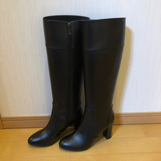 ダイアナ(DIANA)の新品未使用　ダイアナ　ブラック　ブーツ　サイズ23 1/2  日本製(ブーツ)