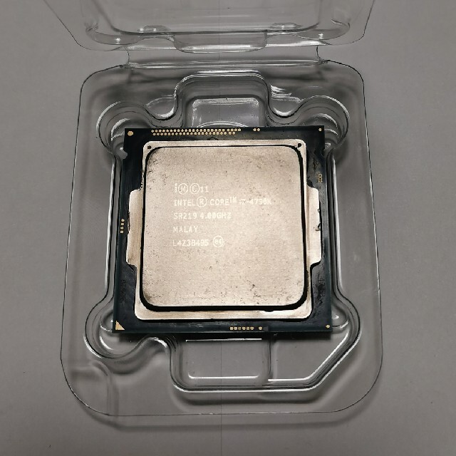 intel cpu i7 4790k 動作確認済み-