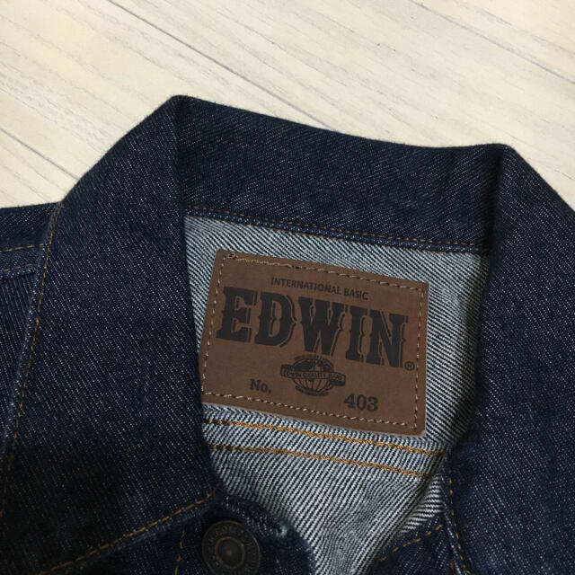 EDWIN(エドウィン)のりんりん様　専用　EDWIN Gジャン キッズ/ベビー/マタニティのキッズ服女の子用(90cm~)(ジャケット/上着)の商品写真