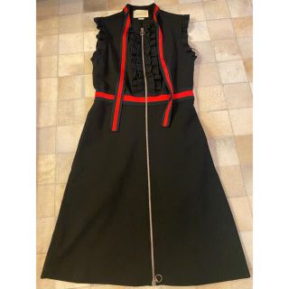 グッチ ひざ丈ワンピース(レディース)(ジャージ)の通販 51点 | Gucci