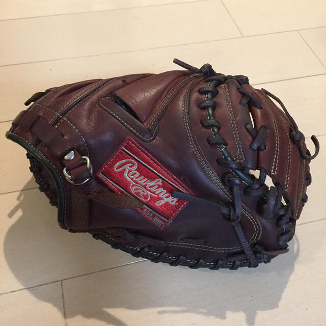 Rawlings(ローリングス)のローリングス ジュニア軟式用 キャッチャーミット スポーツ/アウトドアの野球(グローブ)の商品写真