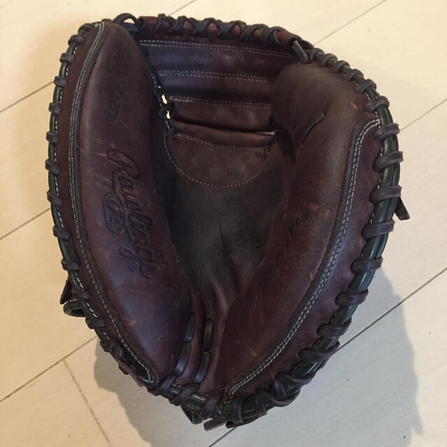 Rawlings(ローリングス)のローリングス ジュニア軟式用 キャッチャーミット スポーツ/アウトドアの野球(グローブ)の商品写真