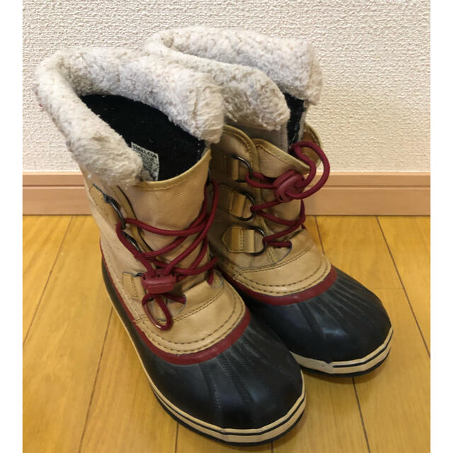 SOREL(ソレル)のピョコ様専用ソレルキッズ　ブーツ　キッズ　スノーブーツ　長靴　値下げ！ キッズ/ベビー/マタニティのキッズ靴/シューズ(15cm~)(ブーツ)の商品写真