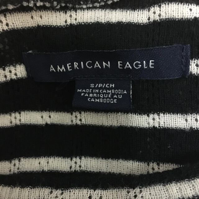 American Eagle(アメリカンイーグル)のアメリカンイーグル　ロンT ボーダー レディースのトップス(Tシャツ(長袖/七分))の商品写真