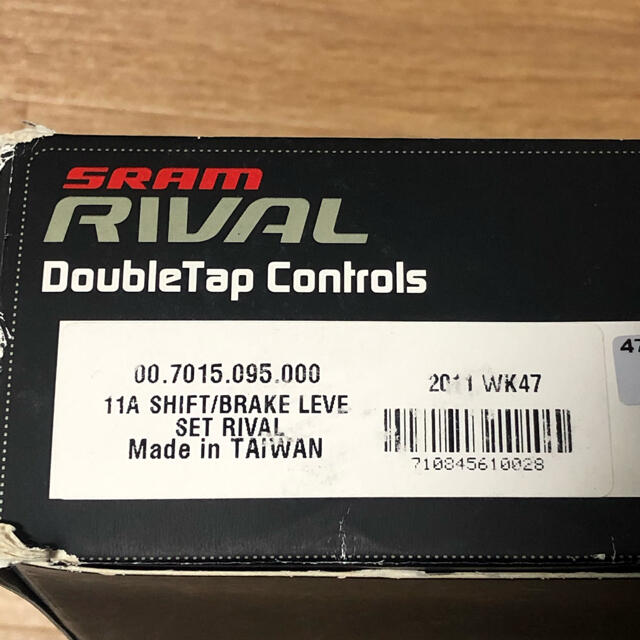 SRAM RIVAL ダブルタップレバー スポーツ/アウトドアの自転車(パーツ)の商品写真