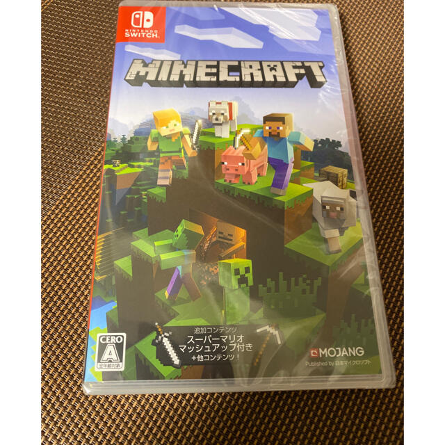 87%OFF!】 極美品未開封Minecraft Nintendo Switch版 fawe.org