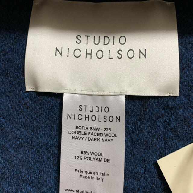 COMOLI(コモリ)のSTUDIO NICHOLSON スタジオニコルソン マフラー メンズのファッション小物(マフラー)の商品写真