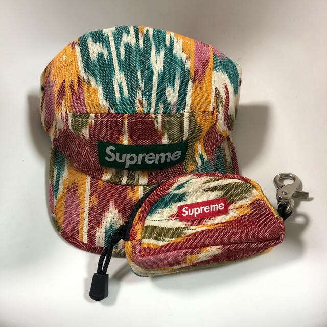 supreme Ikat Camp Cap 12ss ポーチ　バッグ　セット