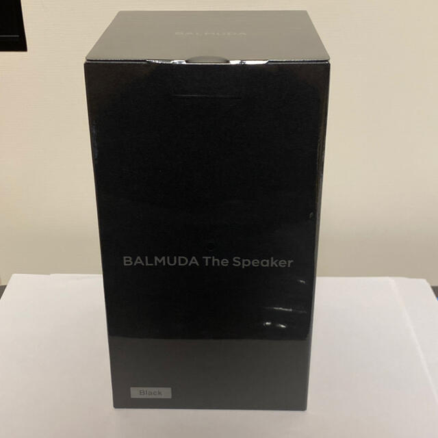 【新品 未開封】 BALMUDA The Speaker M01A-BK
