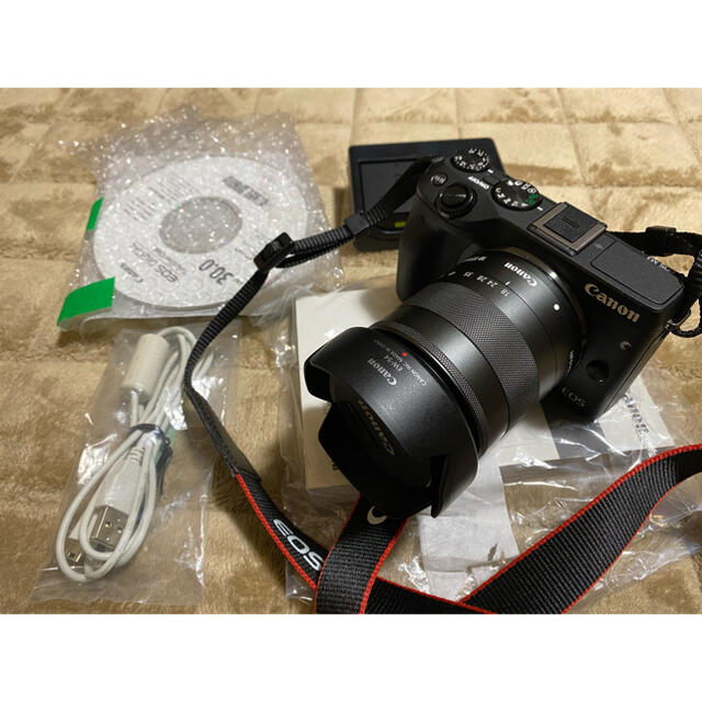 Canon EOS M3 キャノン ミラーレス一眼スマホ/家電/カメラ