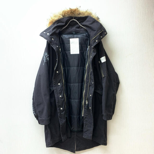 UNDERCOVER(アンダーカバー)のアンダーカバー 10AW Avakareta Life期 モッズコート GIRA メンズのジャケット/アウター(モッズコート)の商品写真