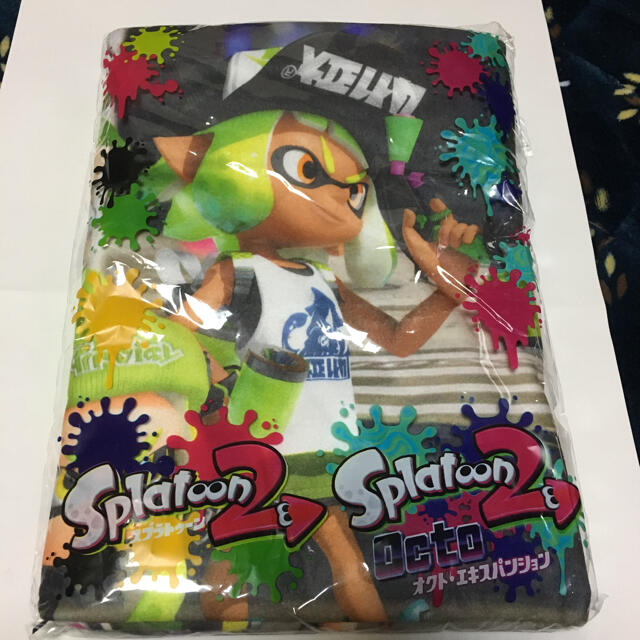 スプラトゥーン　ブランケット エンタメ/ホビーのおもちゃ/ぬいぐるみ(キャラクターグッズ)の商品写真