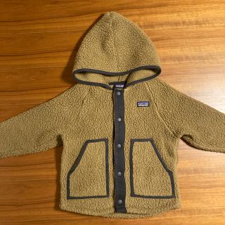 パタゴニア(patagonia)のパタゴニア　ベビーレトロパイルジャケット　4T(ジャケット/上着)