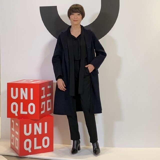 UNIQLO - ユニクロ ジルサンダー カシミヤブレンドチェスターコート