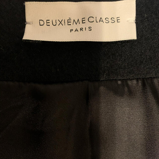 DEUXIEME CLASSE(ドゥーズィエムクラス)のBEACH様専用　Deuxieme Classe ウールコート レディースのジャケット/アウター(ロングコート)の商品写真