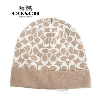 コーチ(COACH)の値下げ！コーチ★新品未使用(ニット帽/ビーニー)