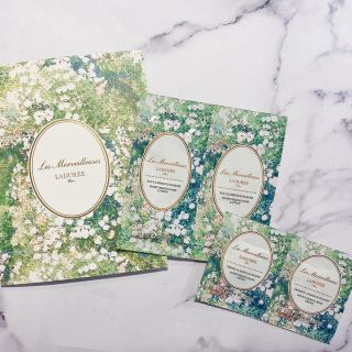 レメルヴェイユーズラデュレ(Les Merveilleuses LADUREE)のLADUREE 基礎化粧品 サンプル4個セット(サンプル/トライアルキット)