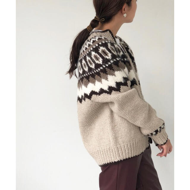 Nordic Knit Cardigan ノルディックニットカーディガン