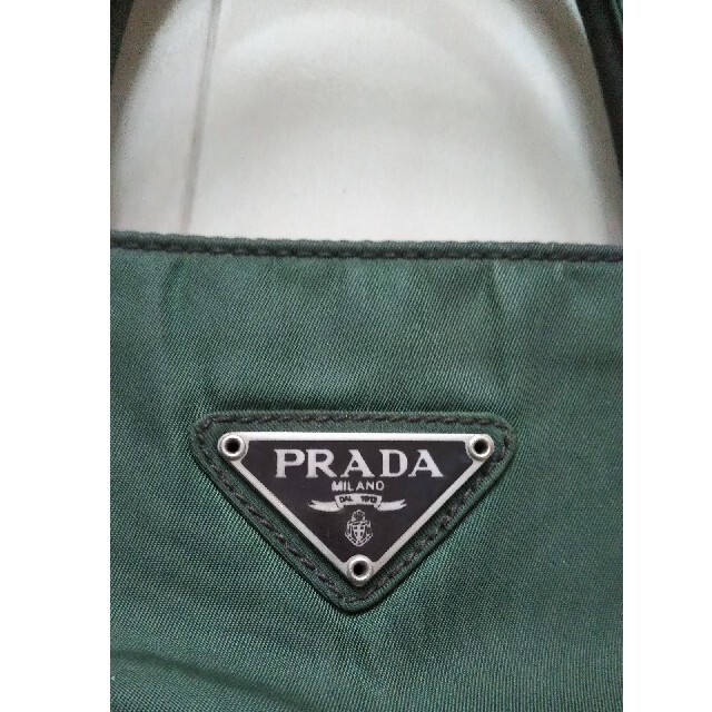 PRADA(プラダ)の【プラダ】ナイロンバッグ グリーン レディースのバッグ(ハンドバッグ)の商品写真